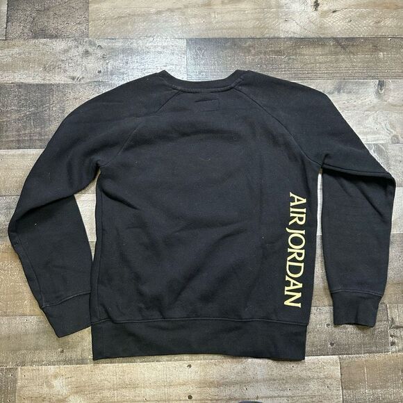 Nike air Jordan Unisex Size Youth Medium Pullover Crewneck Sweatshirt Retro - Picture 3 of 6